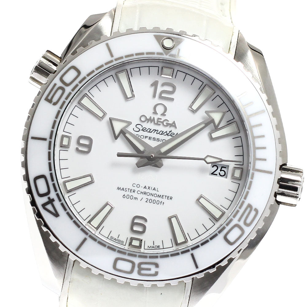 OMEGA Seamaster 600 Planet Ocean 215.33.40.20.04.001 Master chronometer white Dial Automatic Boy's Watch_919455