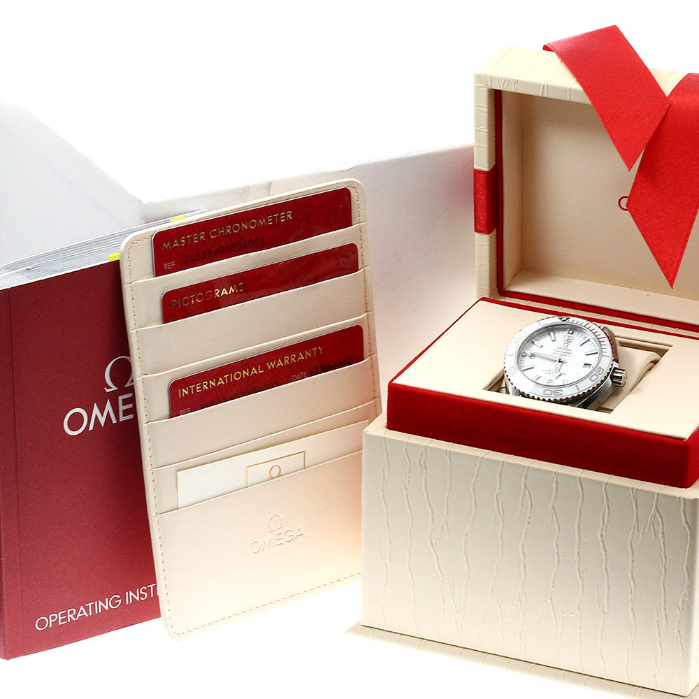 OMEGA Seamaster 600 Planet Ocean 215.33.40.20.04.001 Master chronometer white Dial Automatic Boy's Watch_919455