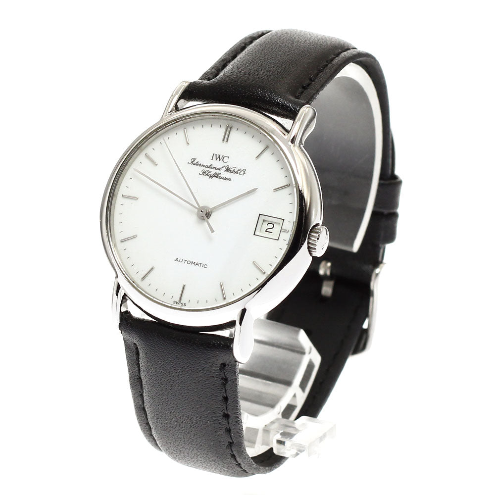 IWC SCHAFFHAUSEN Portofino IW351320 Date white Dial Automatic Men's Watch_919459