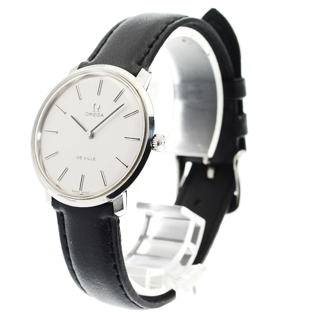 OMEGA De Ville 115.0001 vintage Silver Dial Hand Winding Men's Watch_919465