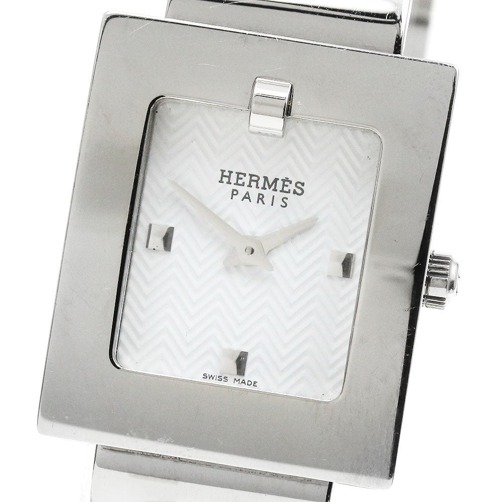 HERMES Belt watch BE1.110 white Dial Quartz Ladies Watch_919466