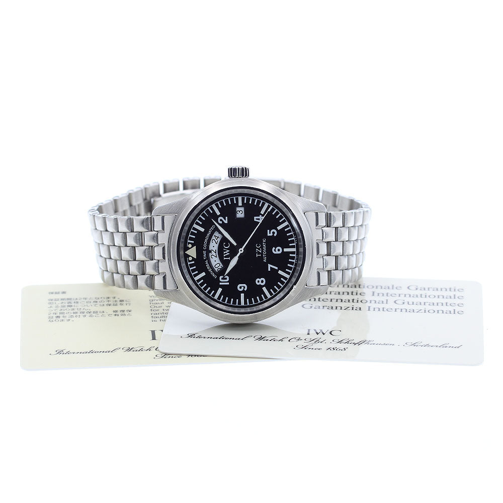 IWC SCHAFFHAUSEN Pilot Watch Freeger UTC IW325102 Automatic Men's Watch_919480