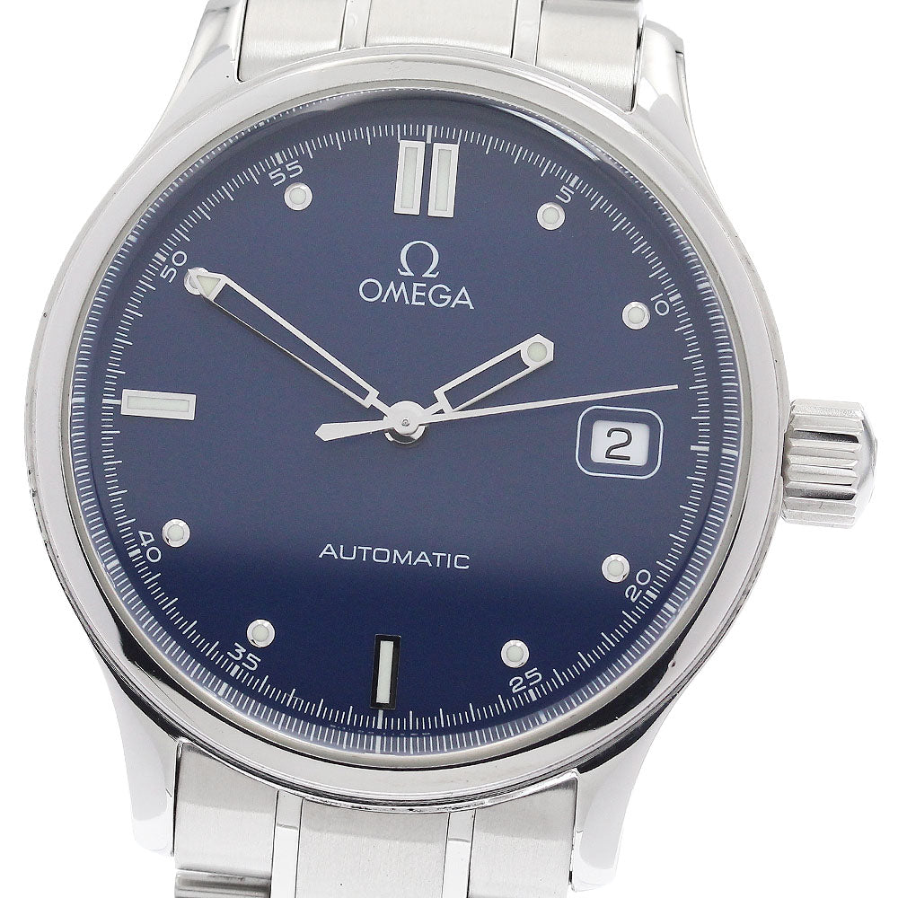 OMEGA Classic 5203.80 Date Navy Dial Automatic Men's Watch_919499