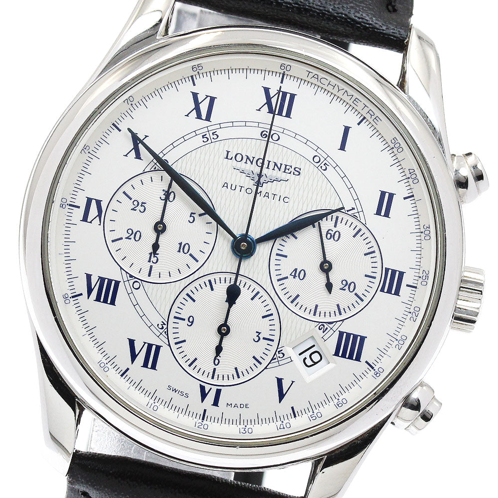 LONGINES Weams L2.647.4 Chronograph Silver Dial Automatic Men's Watch_919507