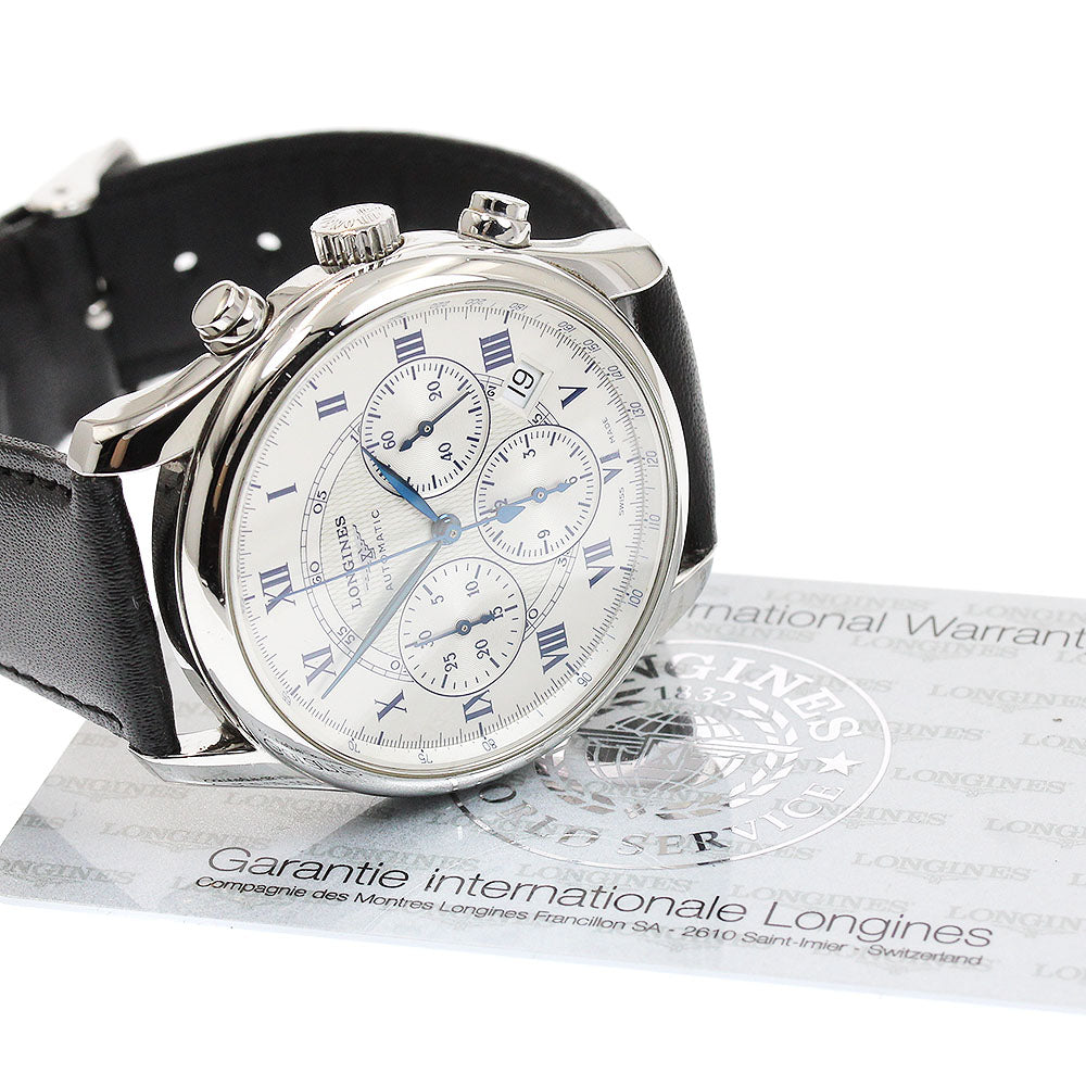 LONGINES Weams L2.647.4 Chronograph Silver Dial Automatic Men's Watch_919507