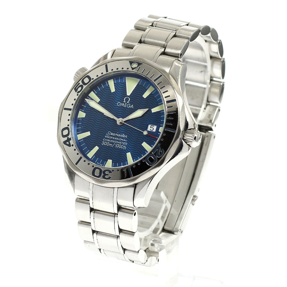 OMEGA Seamaster 300 2255.80 Date blue Dial Automatic Men's Watch_919512