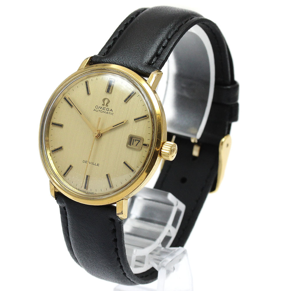 OMEGA De Ville Date gold Dial Automatic Men's Watch_919515