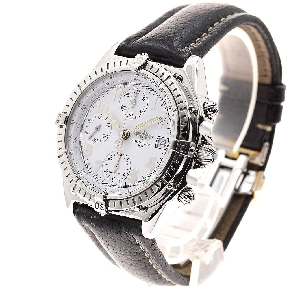 BREITLING Chronomat A13050.1 Chronograph white Dial Automatic Men's Watch_919521