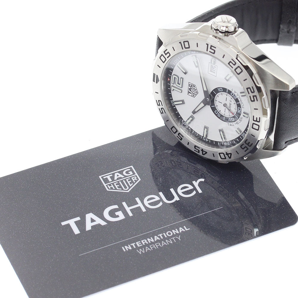 TAG HEUER Formula 1 WAZ2013 Caliber 6 white Dial Automatic Men's Watch_919527