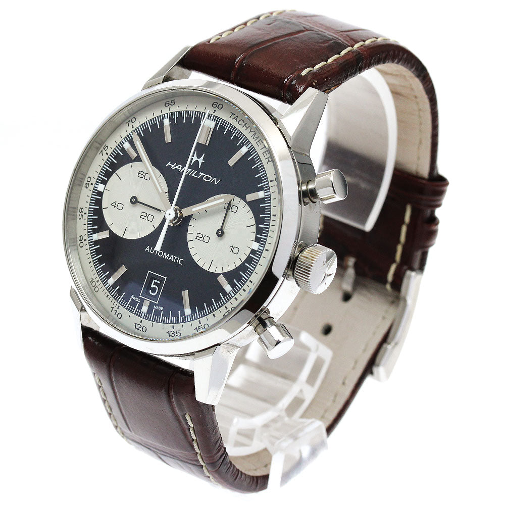 HAMILTON Intramatic 68 H387160 Limited to 1968 black Dial Automatic Men's Watch_919529