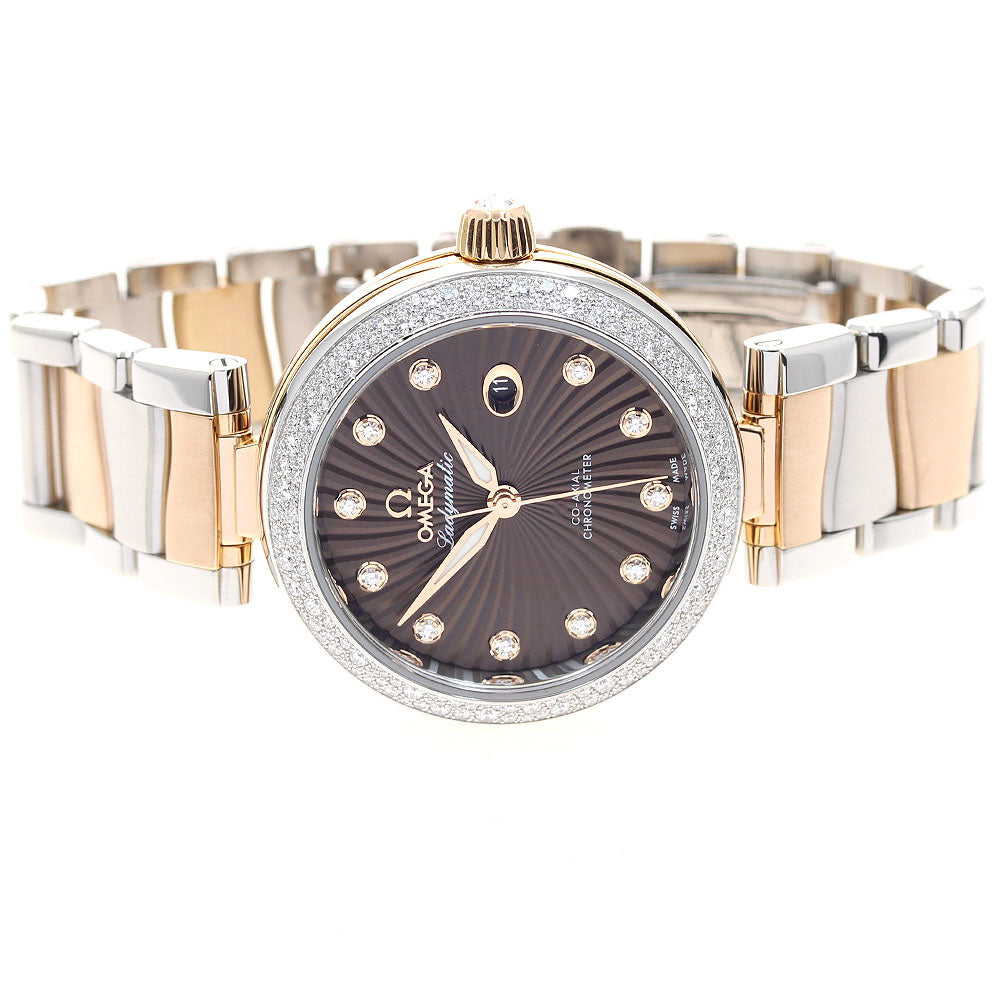 OMEGA De Ville Ladymatic 425.25.34.20.63.001 11P diamond Automatic Ladies_919533