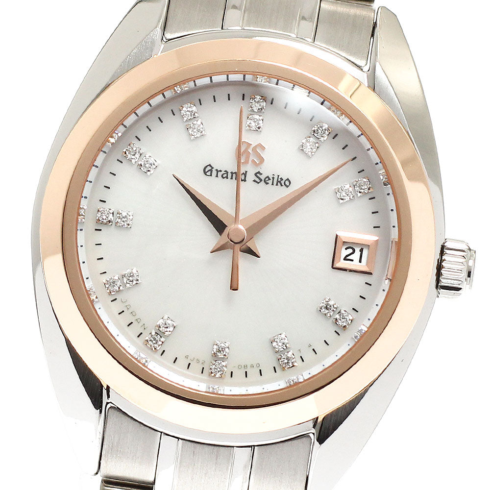 SEIKO Grand Seiko Elegance Collection STGF316/4J52-0AG0 diamond White shell Dial Quartz Ladies Watch_919587