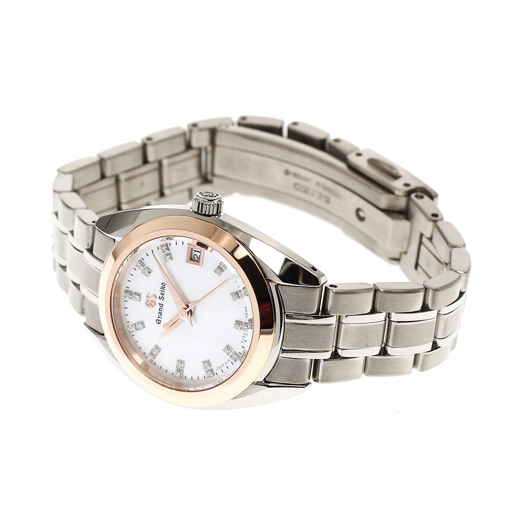 SEIKO Grand Seiko Elegance Collection STGF316/4J52-0AG0 diamond White shell Dial Quartz Ladies Watch_919587
