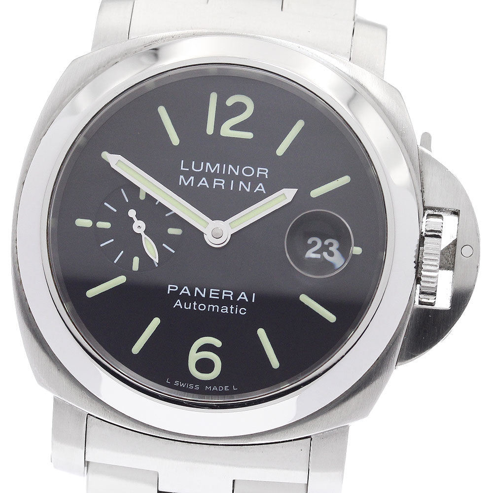 PANERAI Luminor Marina PAM00299 Small seconds black Dial Automatic Men's Watch_919605