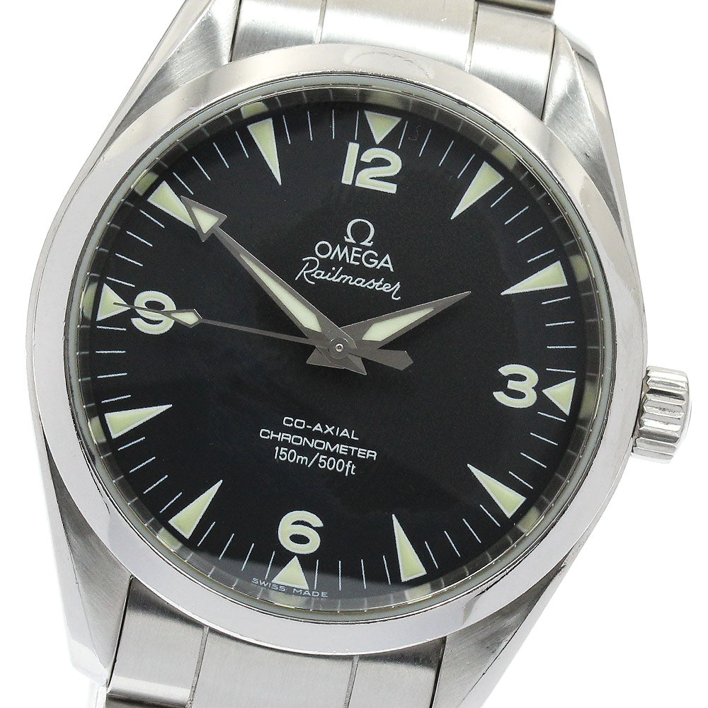 OMEGA Seamaster Aqua Terra Railmaster 2503.52 black Dial Auto Men's Watch_919620