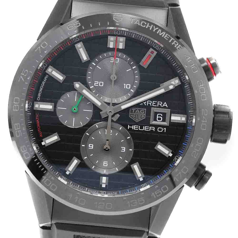 TAG HEUER Carrera Caliber Heuer 01 AIR-K5 CAR201N Automatic Men's Watch_919630