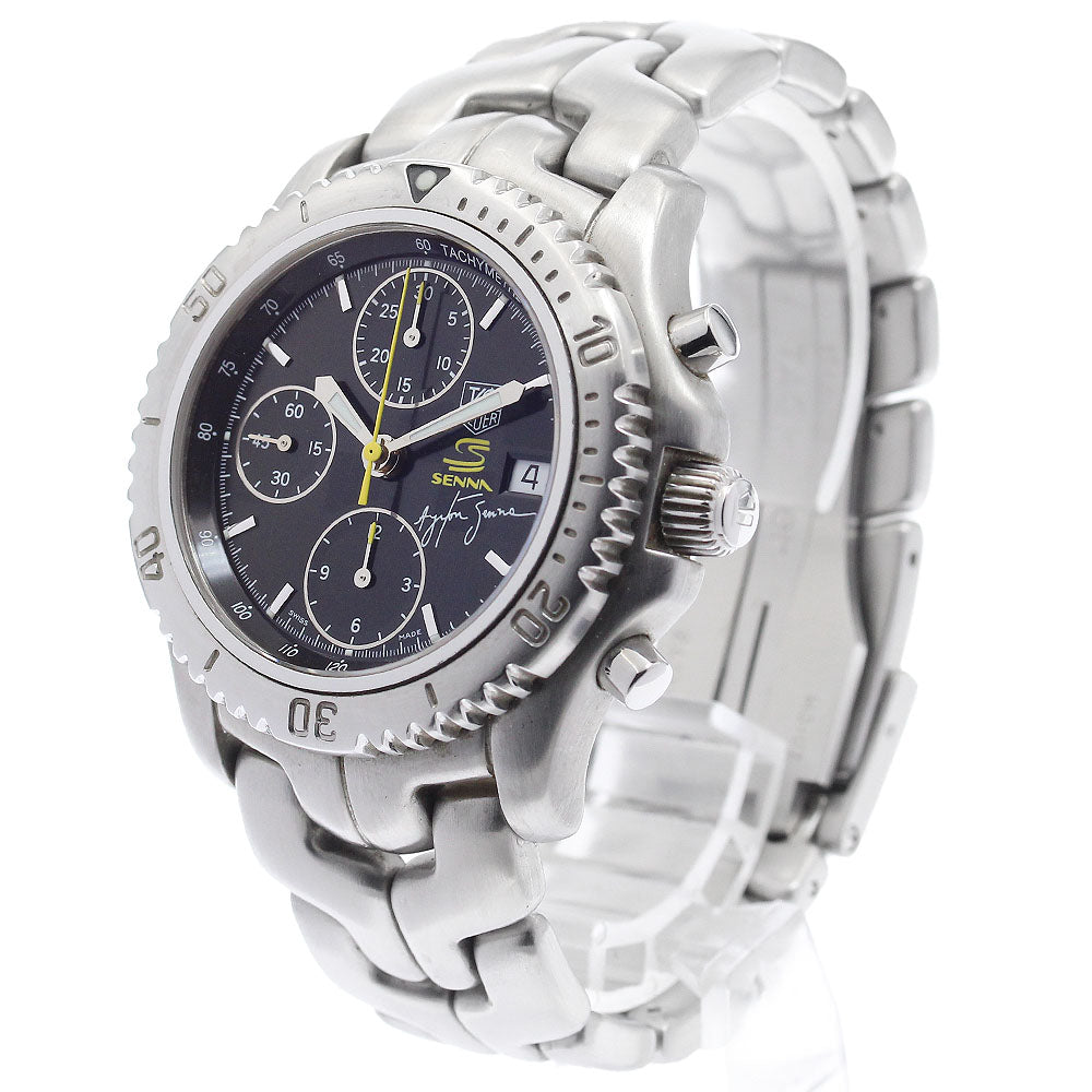 TAG HEUER Link Ayrton Senna limited model CT2115 Date AT Men's Watch_919636