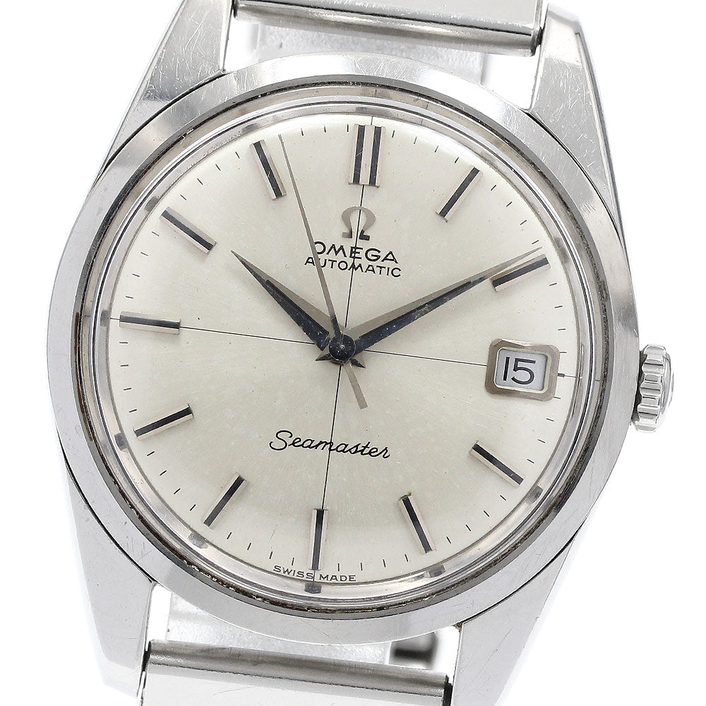 OMEGA Seamaster 166010 Date Cal.562 Silver Dial Automatic Men's Watch_919645