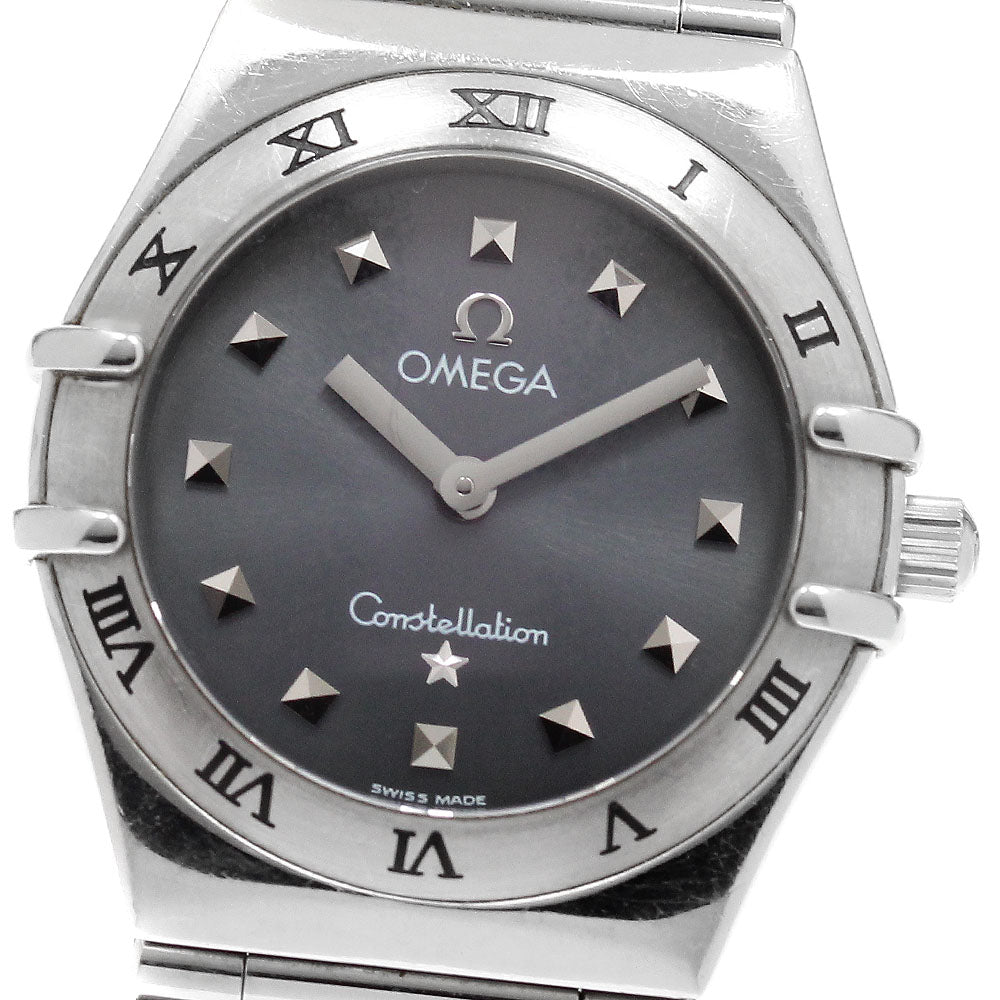 OMEGA Constellation Mini My Choice 1571.51 gray Dial Quartz Ladies Watch_919653