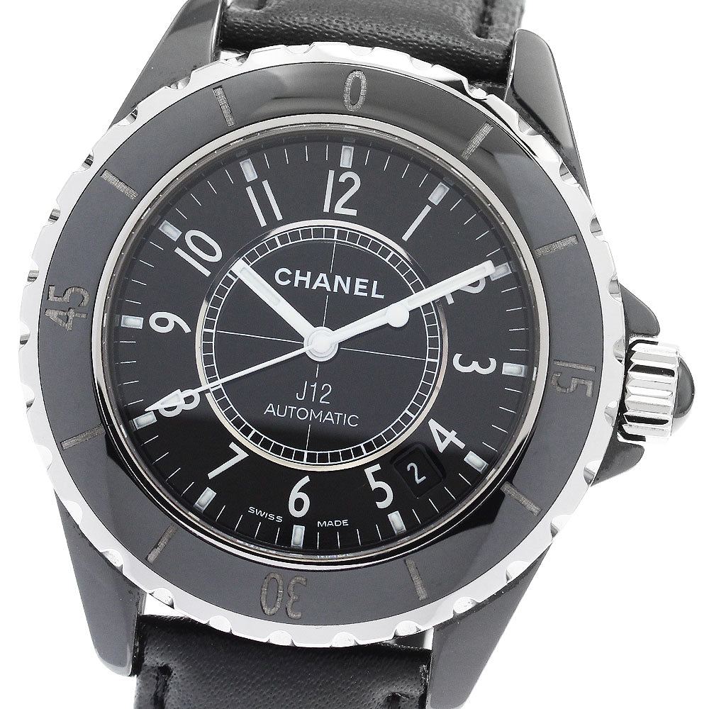 CHANEL J12 38MM H0683 Black ceramic black Dial Automatic Men's Watch_919659