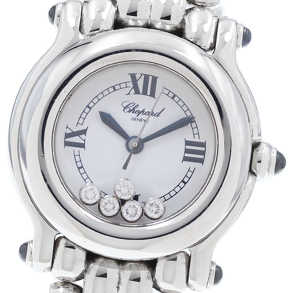 Chopard Happy sports 27/8250-23 5P diamond white Dial Quartz Ladies Watch_919664