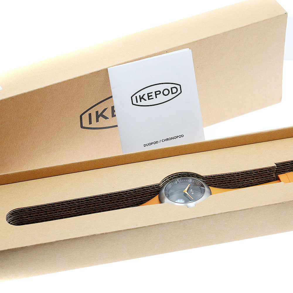 IKEPOD Duopod 015 Black Friday IPD015SILO black Dial Quartz Men's Watch_919667