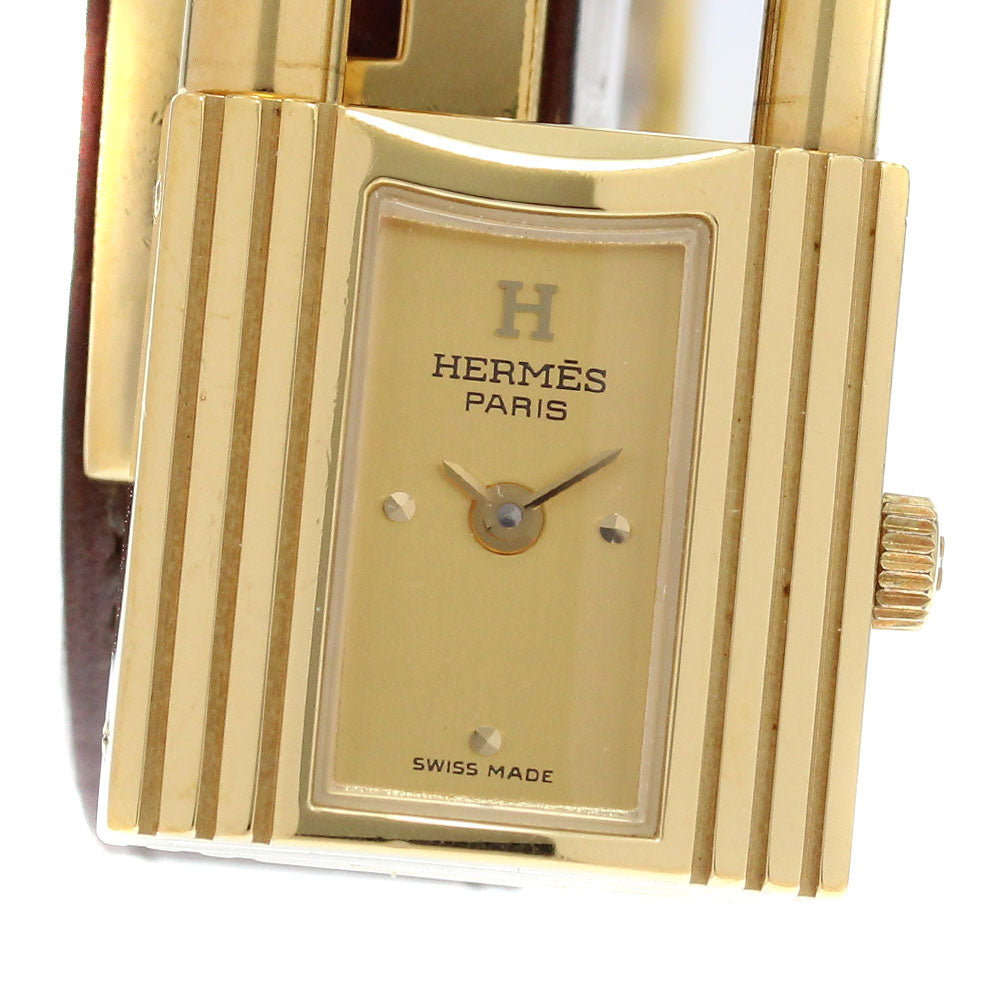 HERMES Kelly Clochette gold Dial Quartz Ladies Watch_919674