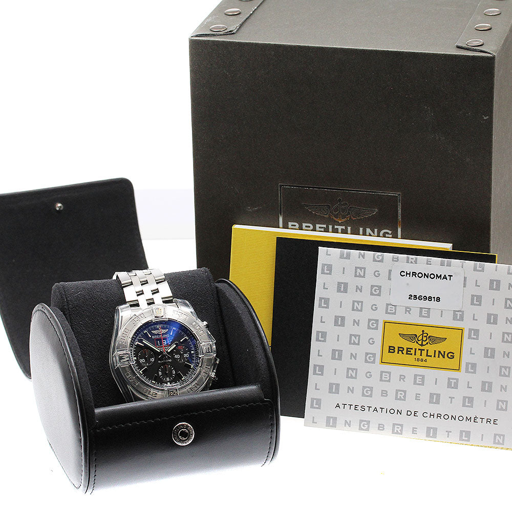 BREITLING Chronomat Blackbird A44360 2000 limited Automatic Men's Watch_919677
