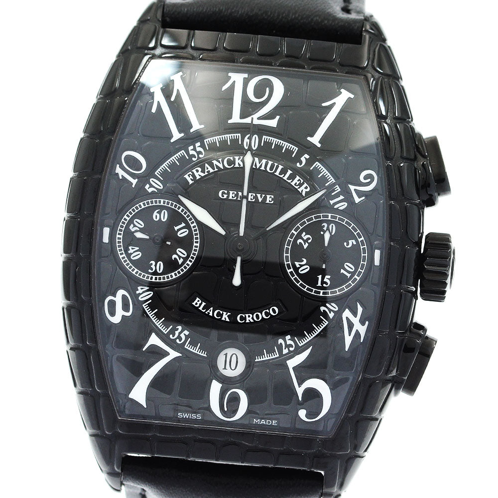 FRANCK MULLER Tono Carbex Black Croco 7880CCATBLKCRO Automatic Men's_919682