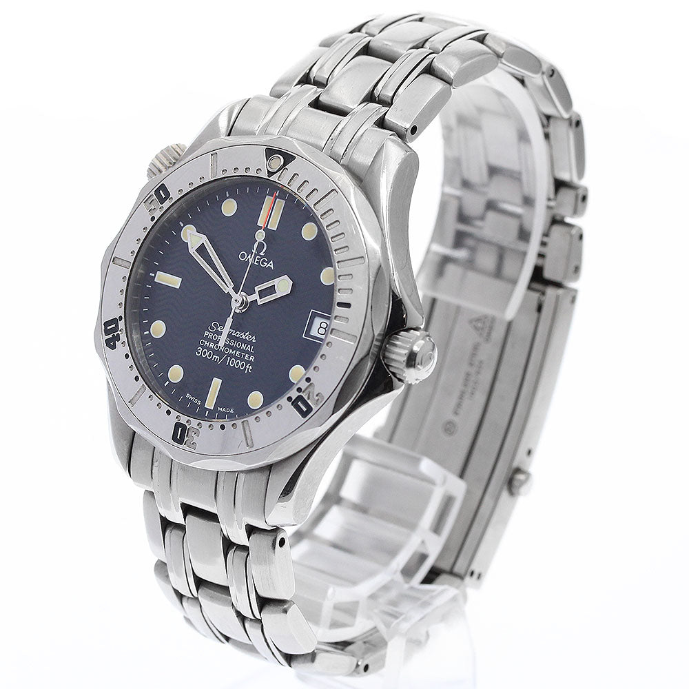 OMEGA Seamaster Diver 300M 2552.80 Date Navy Dial Automatic Boy's Watch_919689