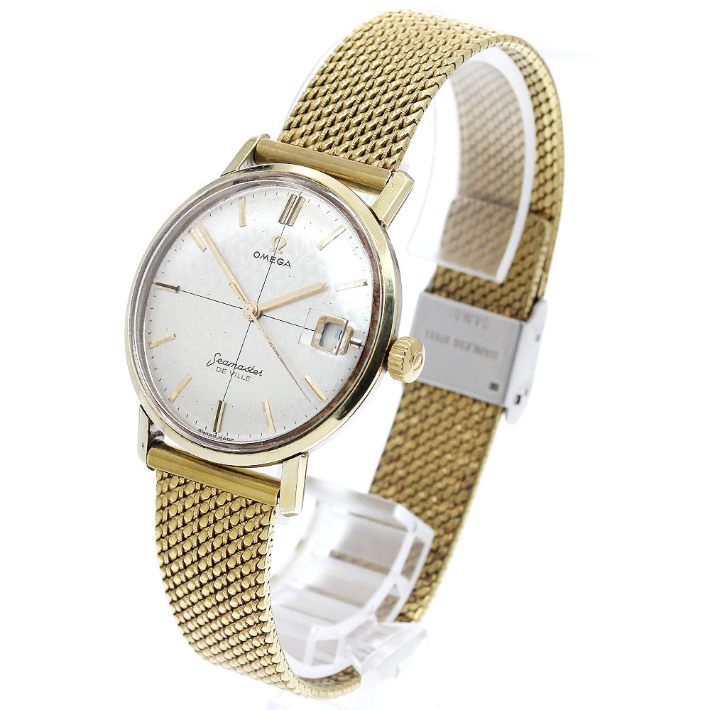 OMEGA SeamasterDe Ville Date Silver Dial Hand Winding Men's Watch_919693