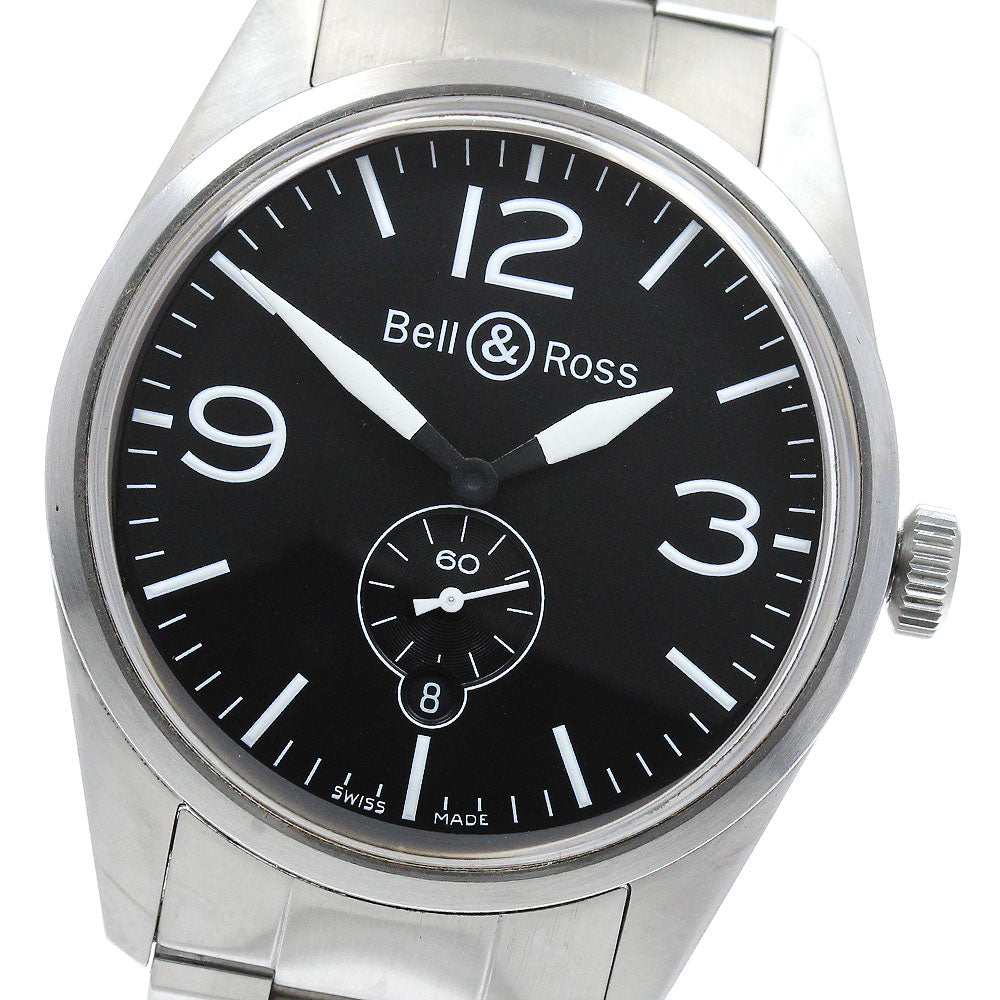Bell＆Ross officer BR123-95-SS Small seconds black Dial Auto Men's Watch_919698