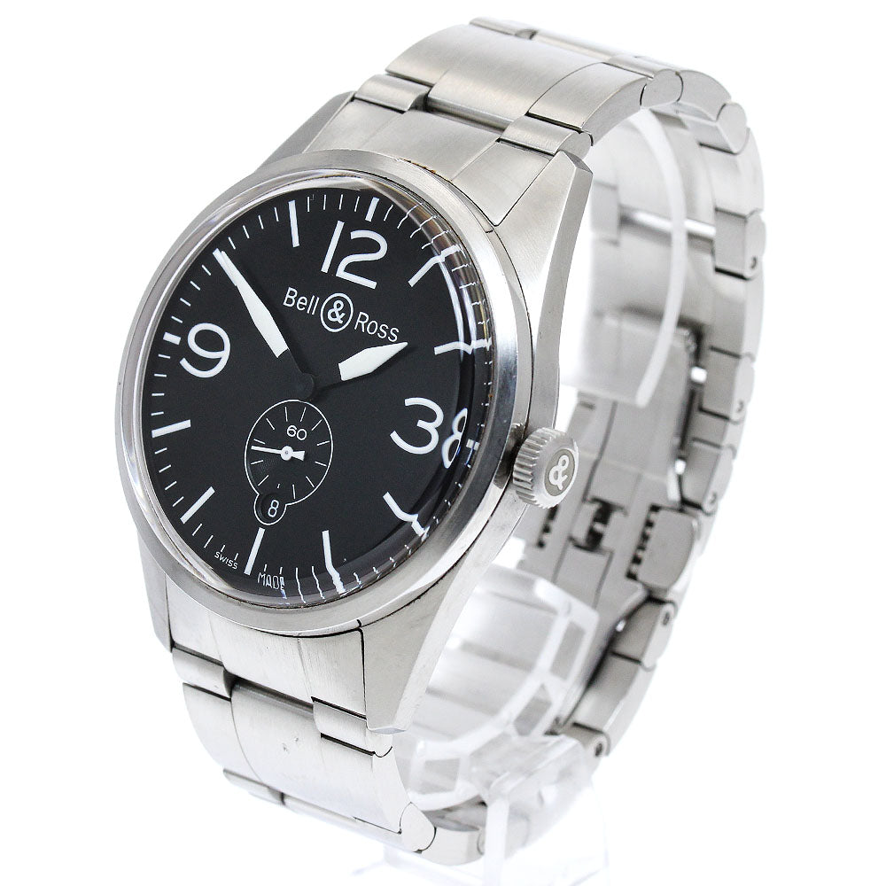 Bell＆Ross officer BR123-95-SS Small seconds black Dial Auto Men's Watch_919698