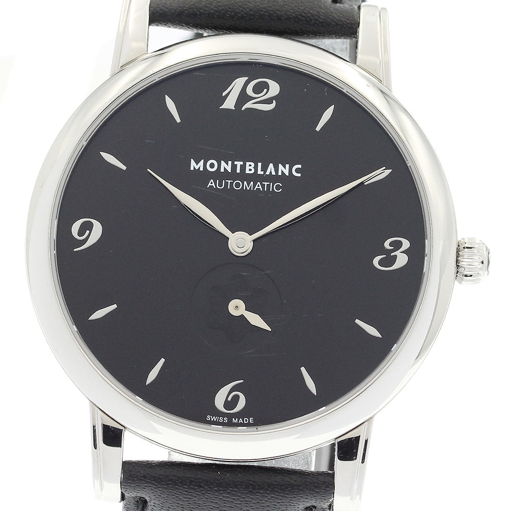 MONTBLANC Star classic 7211 Small seconds black Dial Automatic Men's_919699