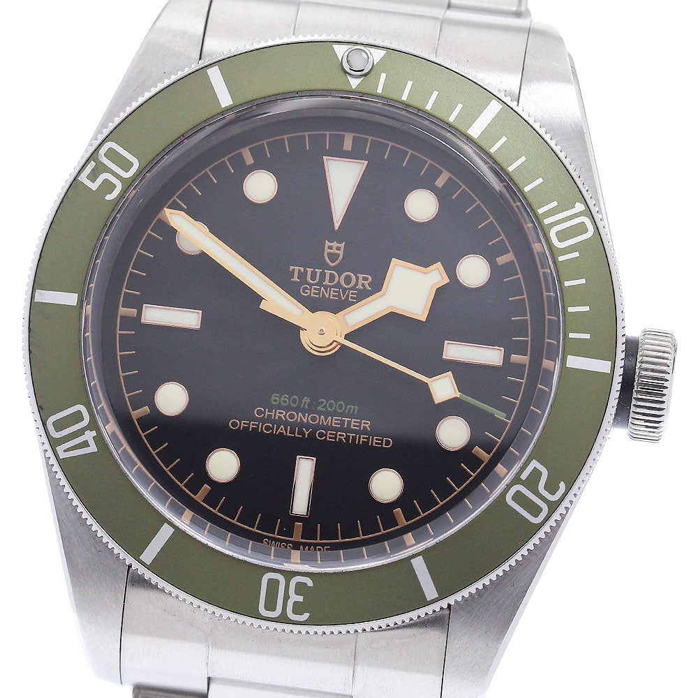 TUDOR Heritage Black Bay 79230G Green Bezel Harrods Exclusive AT Men's_920028