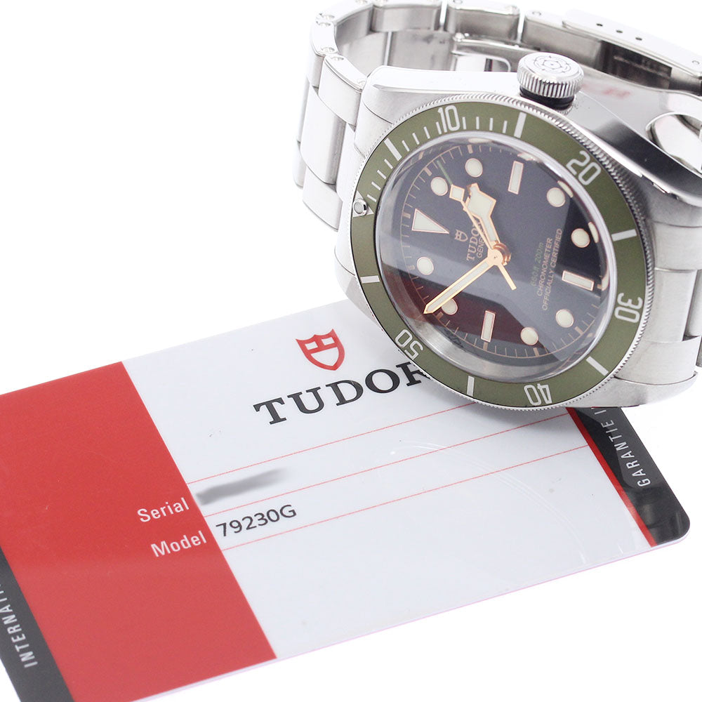 TUDOR Heritage Black Bay 79230G Green Bezel Harrods Exclusive AT Men's_920028