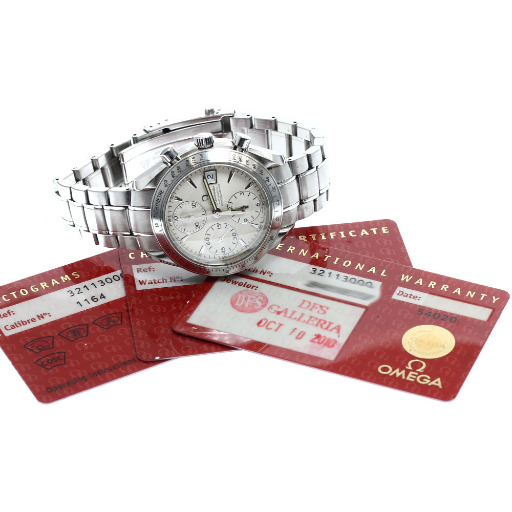 OMEGA Speedmaster 3211.30 Chronograph Silver Dial Automatic Men's Watch_920033