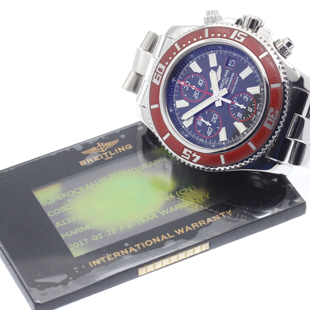 BREITLING Super Ocean A13341 Limited to 2000 chronographs AT Men's Watch_920036