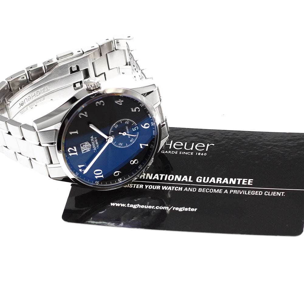 TAG HEUER Carrera caliber 6 WAS2110.BA0732 Small seconds Automatic Men's_920039