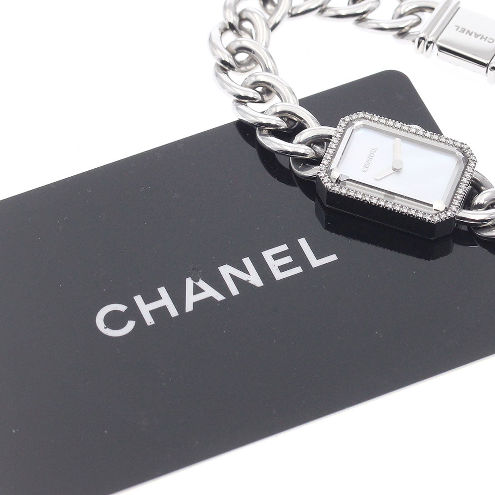 CHANEL Premiere H3253 Diamond Bezel White shell Dial Quartz Ladies Watch_920040
