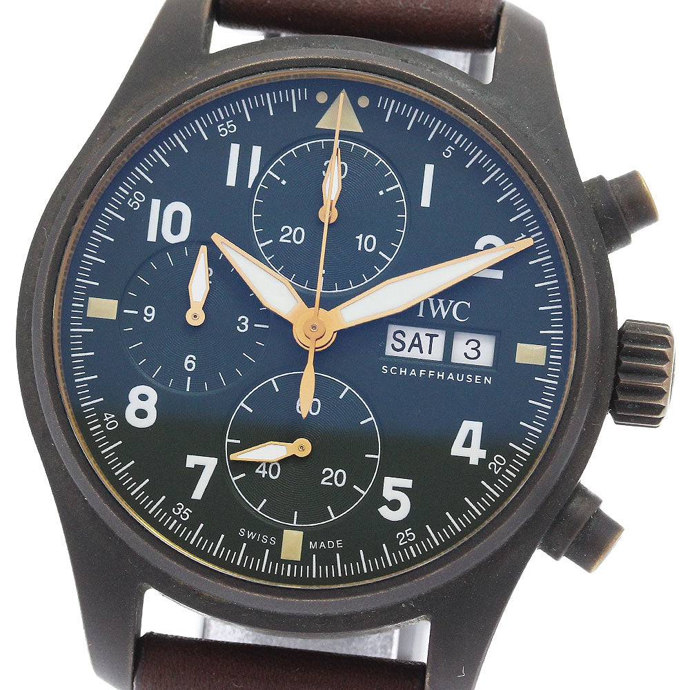 IWC SCHAFFHAUSEN Pilot watch spitfire IW387902 Day date Automatic Men's_920044