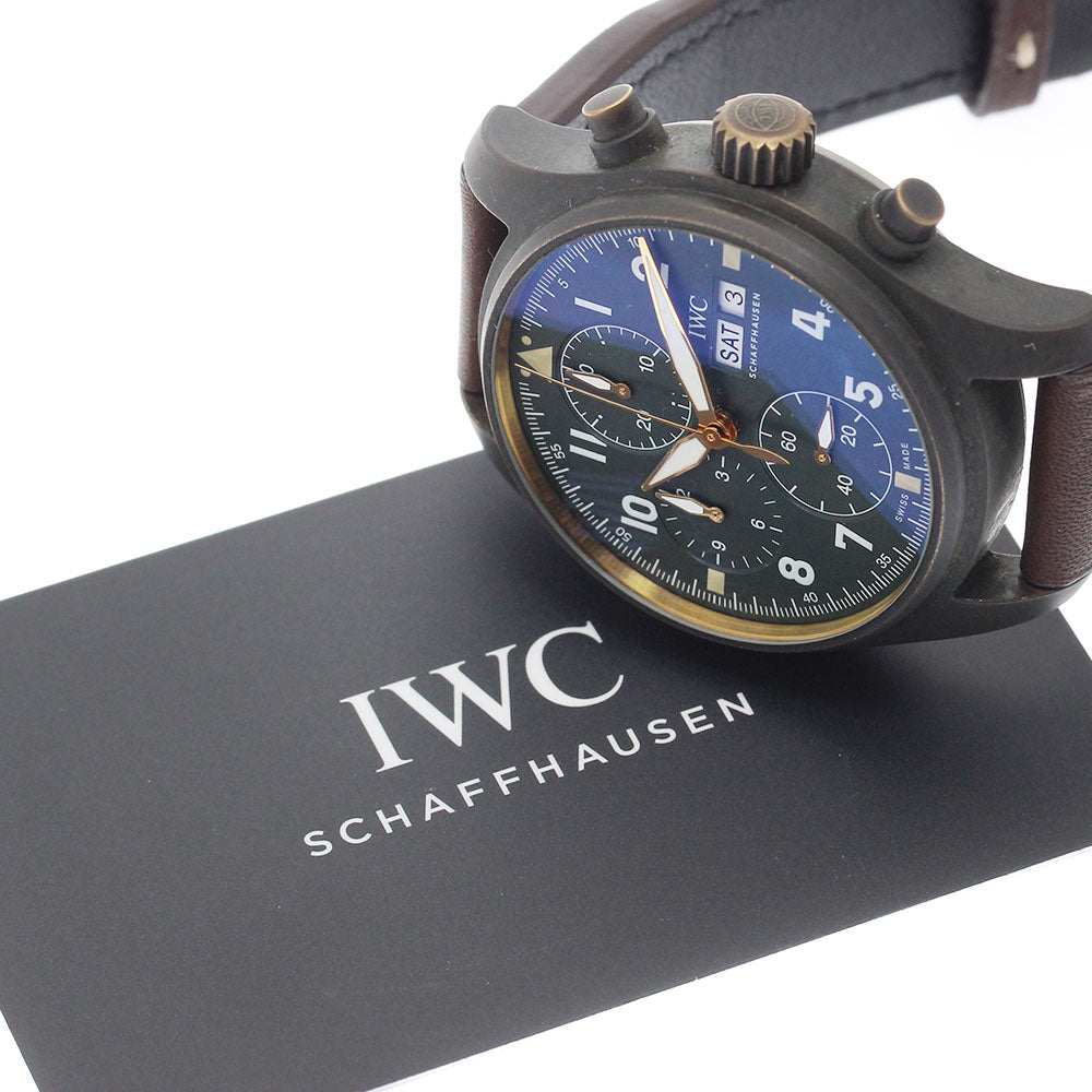 IWC SCHAFFHAUSEN Pilot watch spitfire IW387902 Day date Automatic Men's_920044