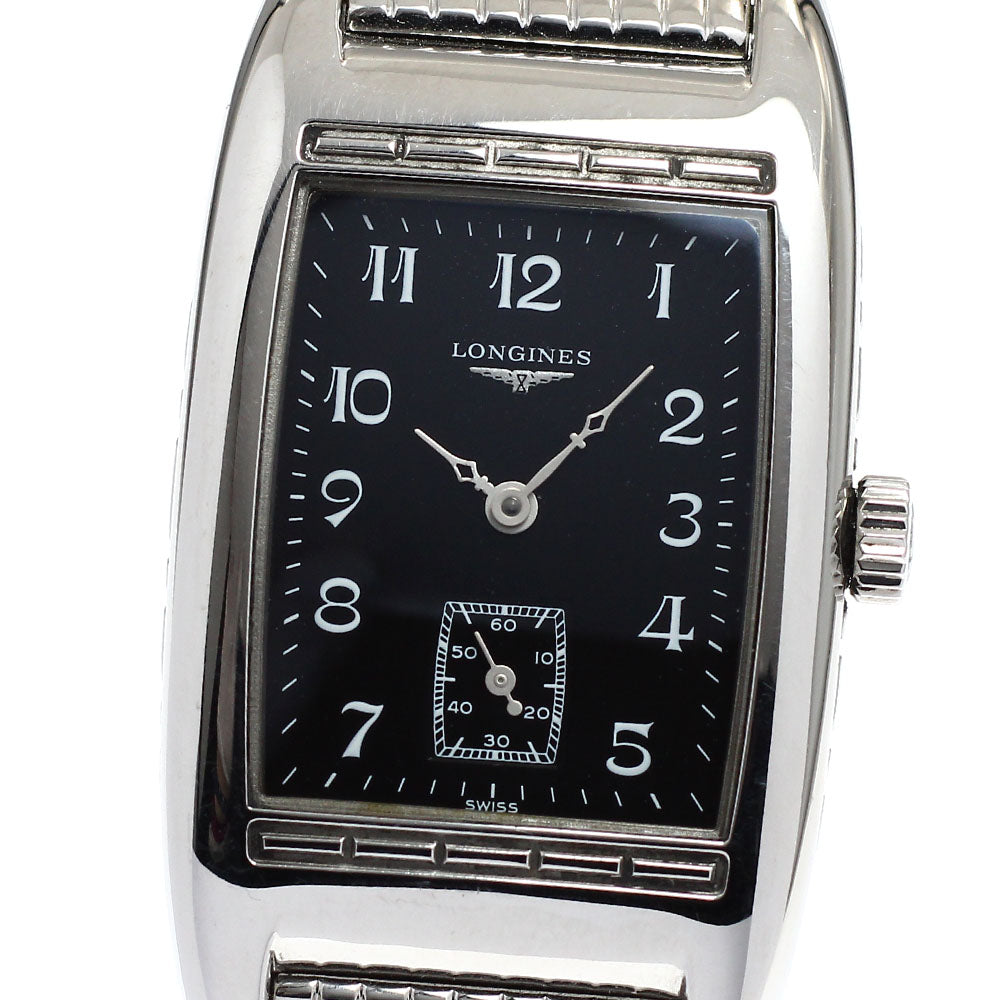 LONGINES Belle tea L2.501.4 Small seconds black Dial Quartz Boy's Watch_920057