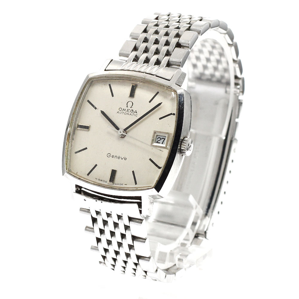 OMEGA Geneve 162.010 Date Cal.565 Silver Dial Automatic Men's Watch_920183
