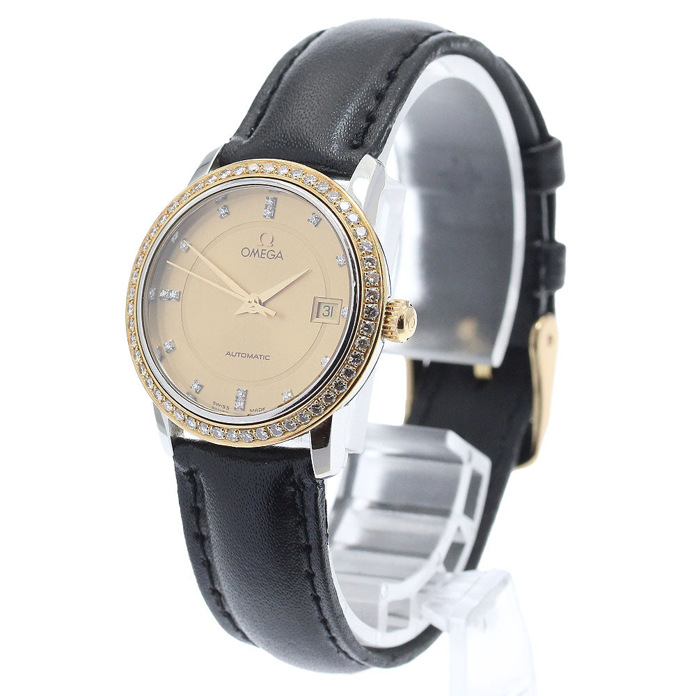 OMEGA De Ville Prestige 4795.15.01 gold Dial Automatic Ladies Watch_920230