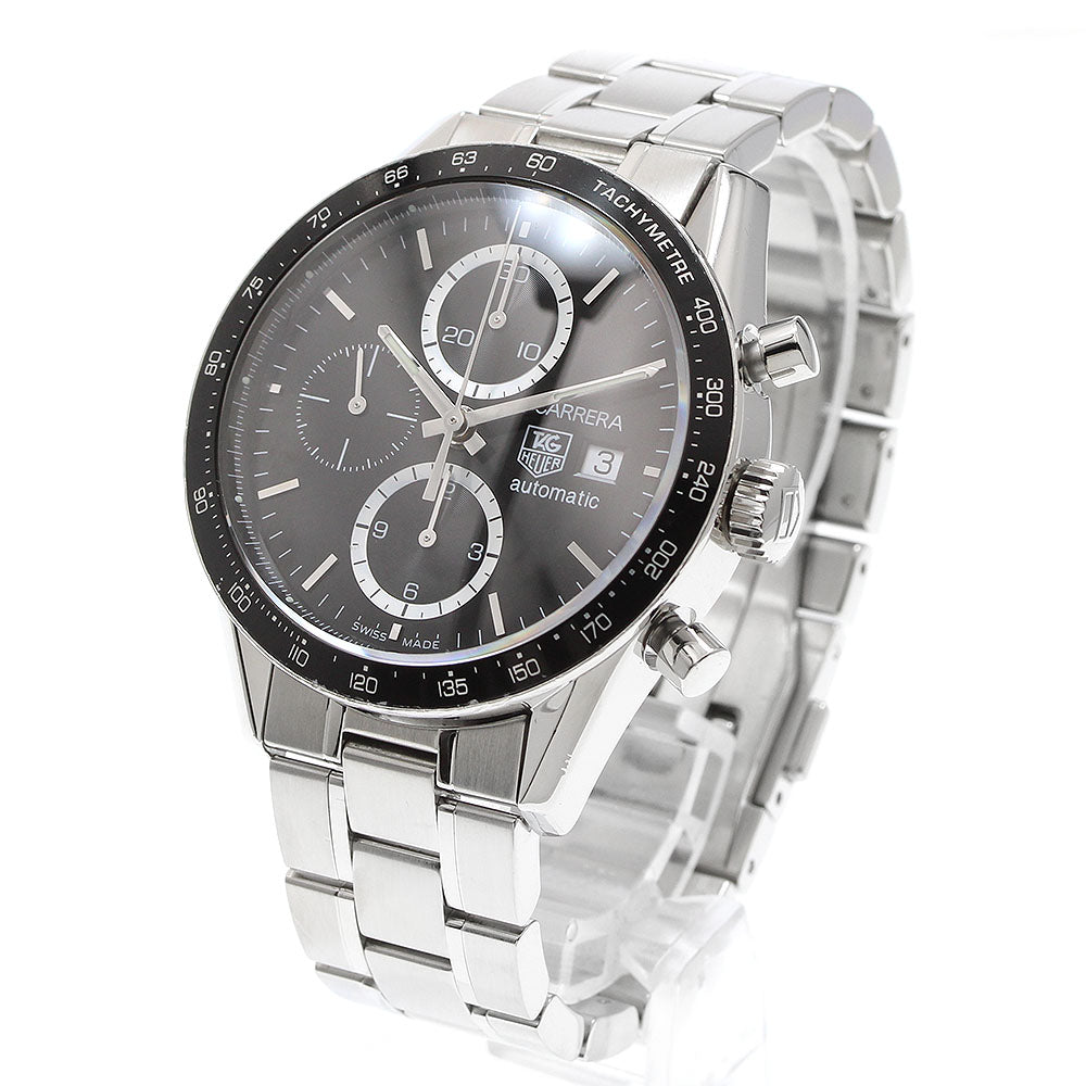 TAG HEUER Carrera CV2010-3 Chronograph Date black Dial Automatic Men's_920234