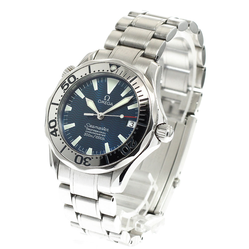 OMEGA Seamaster300 2253.80 Date blue Dial Automatic Boy's Watch_920251