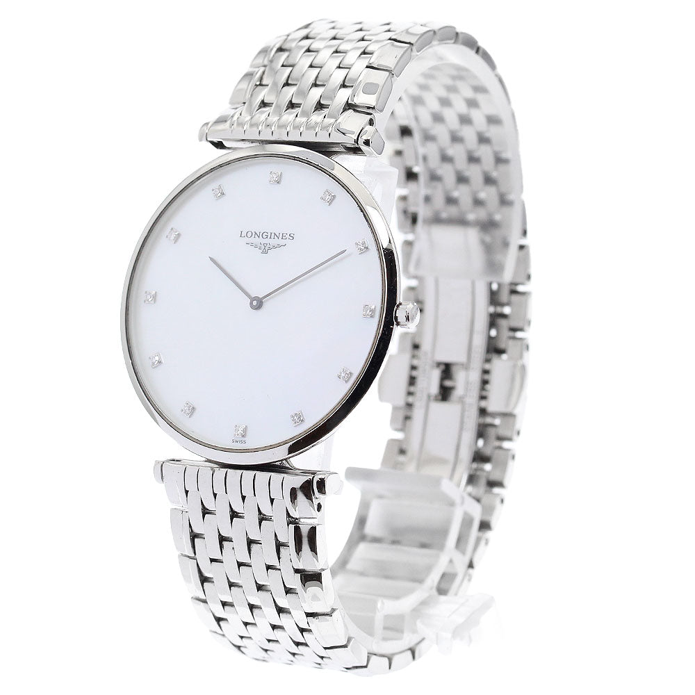 LONGINES La Grand Classic L4.766.4 White shell Dial Quartz Men's Watch_920256