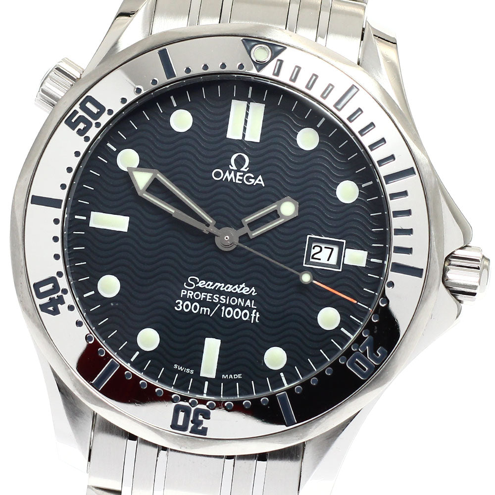 OMEGA Seamaster 300 2542.80 Date Navy Dial Quartz Men's Watch_920262