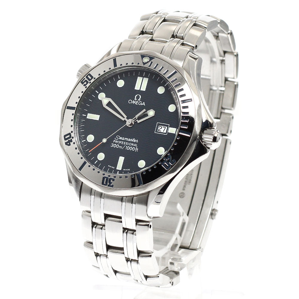 OMEGA Seamaster 300 2542.80 Date Navy Dial Quartz Men's Watch_920262